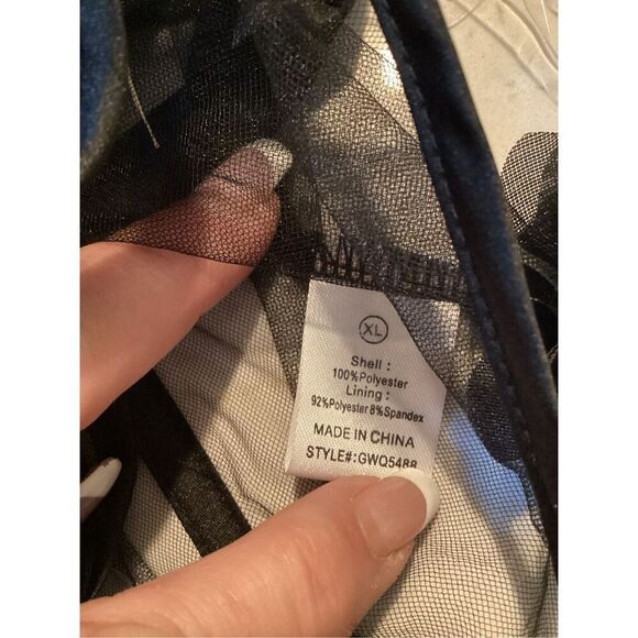 Victoria’s Secret Black Floral Lace Bralette Corset Sz XL - Picture 5 of 8